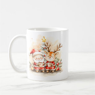 Jolly Old St. Nick Mug   Vintage Style 