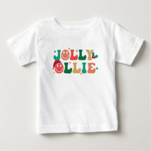 Jolly Ollie Kids Christmas  Baby T-Shirt