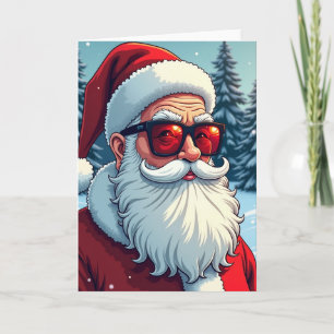 Jolly Red Glasses Card