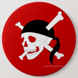 Jolly Roger #1 6 Cm Round Badge