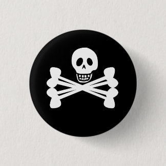 Jolly Roger 3 Cm Round Badge