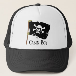 Jolly Roger Cabin Boy Trucker Hat