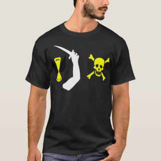 Jolly Roger Christopher Moody Pirate Flag  T-Shirt