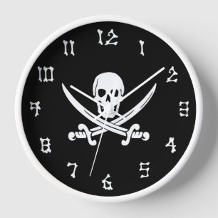 Jolly Roger Clock