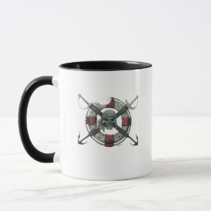 Jolly Roger coffee cup