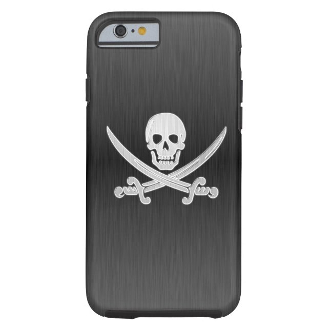Jolly Roger Deluxe Case-Mate iPhone Case (Back)