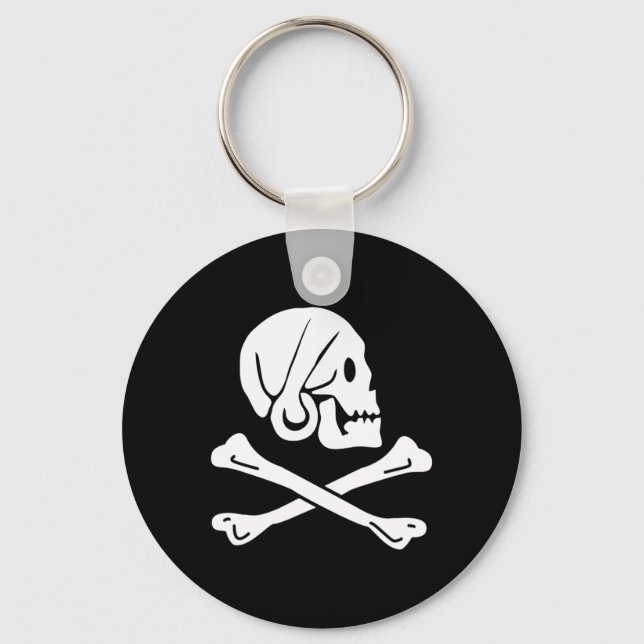 Jolly Roger Henry Every Pirate Flag  Key Ring (Front)
