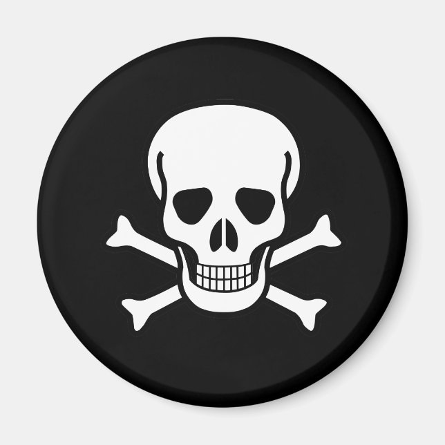 Jolly Roger Magnet (Front)