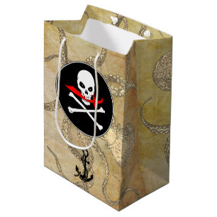 Jolly Roger Medium Gift Bag