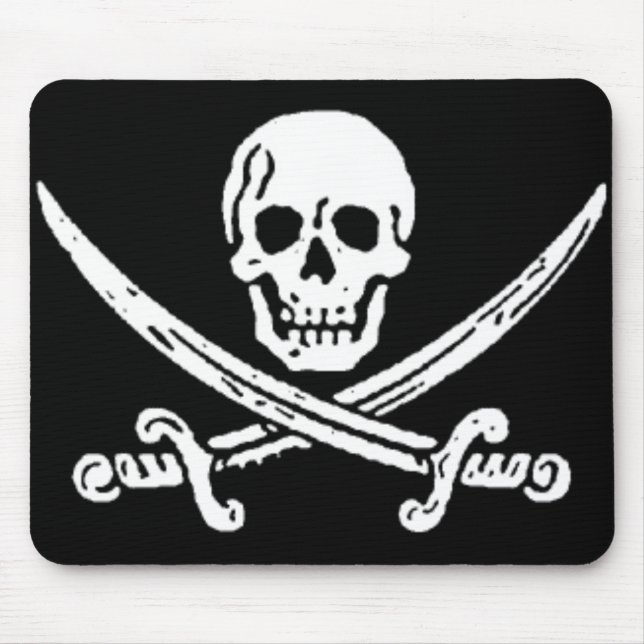 Jolly Roger Mousepad (Front)