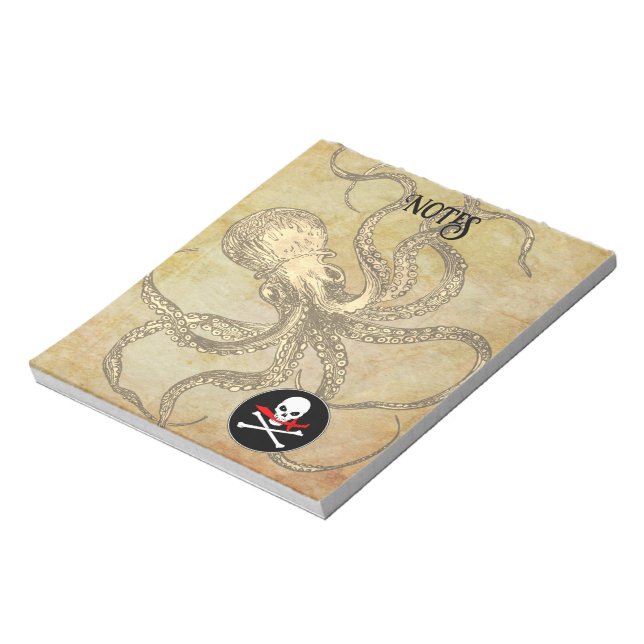 Jolly Roger  Notepad (Rotated)