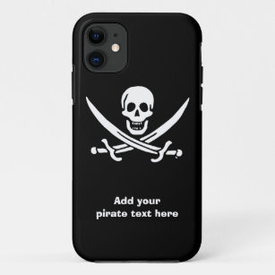Jolly roger pirate flag iPhone 11 case