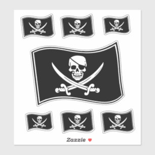 Jolly Roger Pirate Flag Skull and Crossed Swords