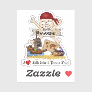 Jolly Roger, Pirate Ship & Pirate's Chest