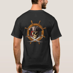 Jolly Roger Pirate Wheel T-Shirt