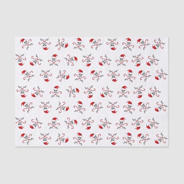 Jolly Roger Santa Tissue Paper (Front)