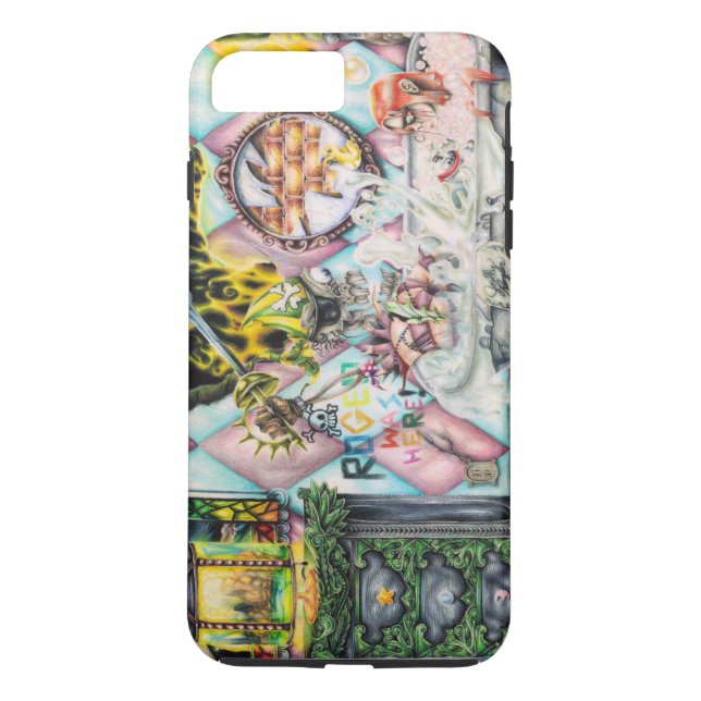 Jolly Roger the Ghost Pirate - Artwork Case-Mate iPhone Case (Back)