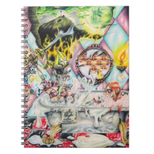 Jolly Roger the Ghost Pirate - Artwork Notebook