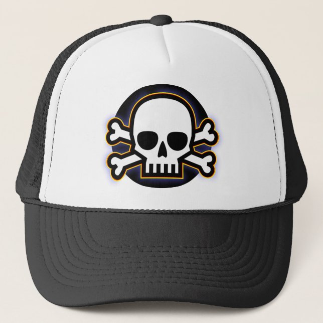 JOLLY ROGER Trucker Hat (Front)