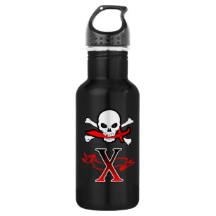 Jolly Roger X Monogram Initial 532 Ml Water Bottle