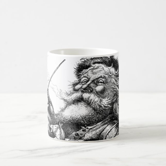 Jolly Santa Claus by Thomas Nast Mug no.1 (Center)
