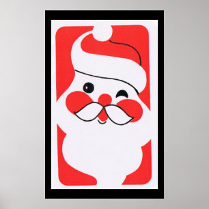 Jolly Santa Claus Poster