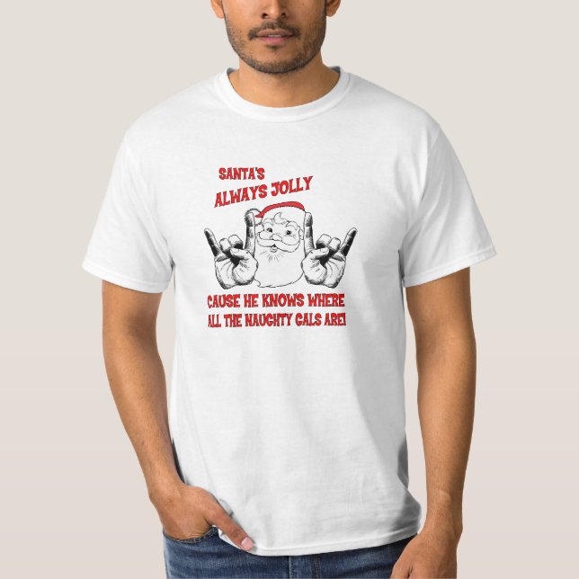 JOLLY SANTA SHIRT (Front)