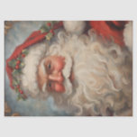 Jolly Santa's Christmas Cheer: Festive Decoupage  Tissue Paper<br><div class="desc">Bring the magic of Christmas to your crafting projects with our "Jolly Santa's Christmas Cheer" decoupage tissue paper. Featuring a whimsical scene of Santa Claus in his traditional red suit, surrounded by twinkling stars, cheerful snowflakes, and festive gifts, this tissue paper captures the spirit of the holiday season. Perfect for...</div>