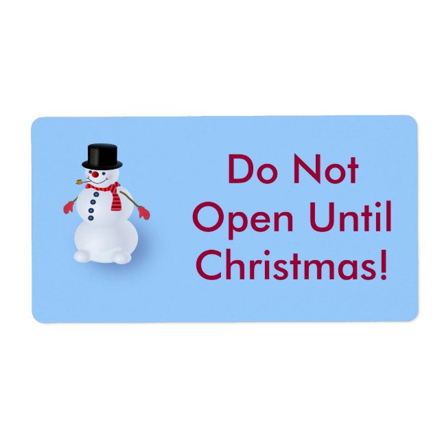 Jolly Snowman (Front)