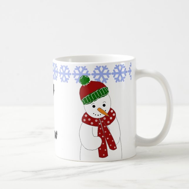 Jolly Snowman Coffee Mug (Right)