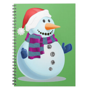 Jolly Snowman Notebook