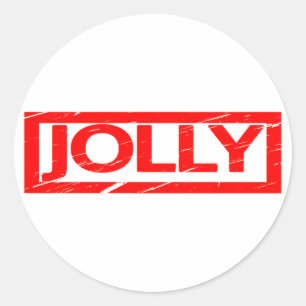 Jolly Stamp Classic Round Sticker