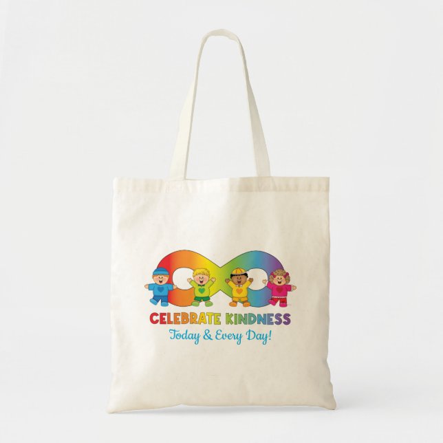 JollyKins Autism Infinity Tote Bag (Front)