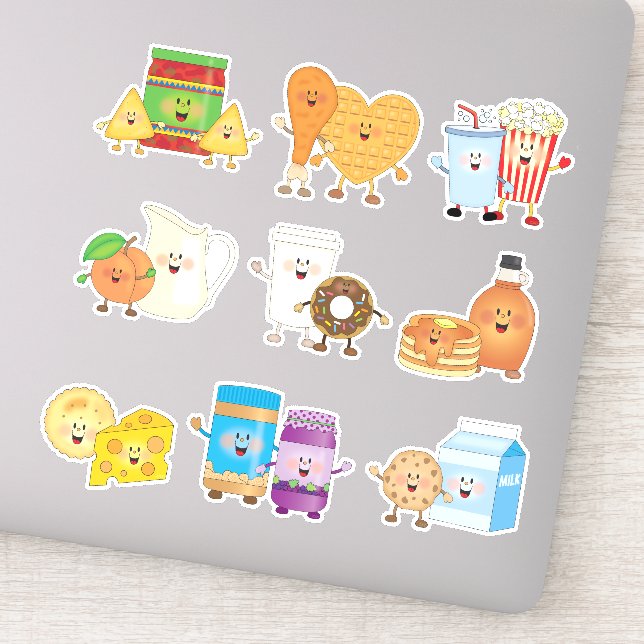 JollyKins Foodie Friends (Set of 9) (Detail)