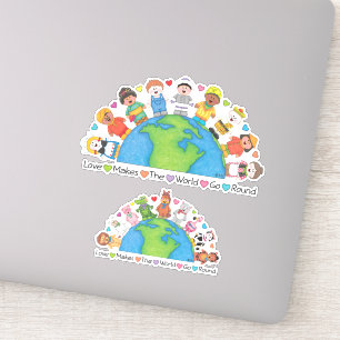 JollyKins Love Makes The World Go Round (Set of 2)