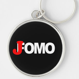 Jomo joy of missing out FUNNY Introvert Shy Key Ring