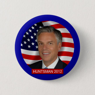Jon Huntsman 2012 6 Cm Round Badge