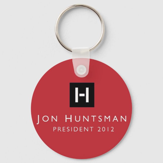 Jon Huntsman 2012 President Key Ring (Front)