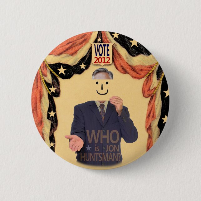 Jon Huntsman? 6 Cm Round Badge (Front)