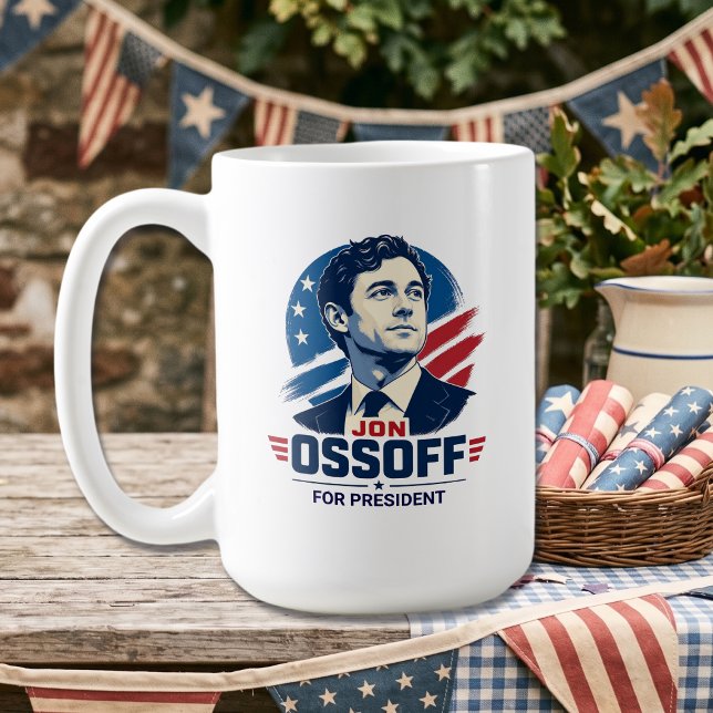 Jon Ossoff for President 2028   Coffee Mug (Creator Uploaded)