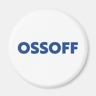 Jon Ossoff Georgia Senate runoff blue white Magnet