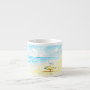 Jon Seagull - Peace & Love Espresso Cup
