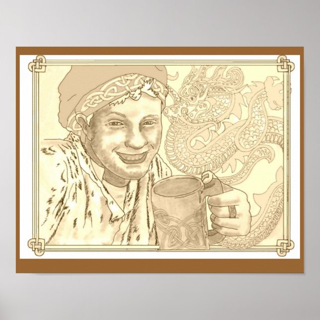 Jon the Dragon Hunter Poster (Front)