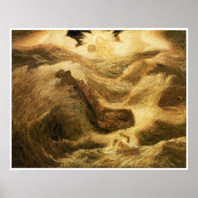 Jonah, 1885,Albert Pinkham Ryder Poster (Front)