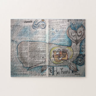 Jonah 2:2 - "He Heard Me" Jigsaw Puzzle