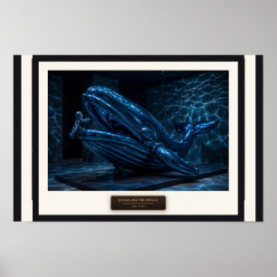 Jonah and the Whale — Balloon Sculpture Poster
