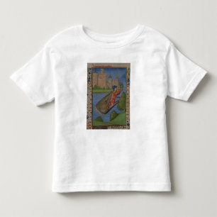 Jonah and the Whale, from the Bible of Jean XXII Toddler T-Shirt
