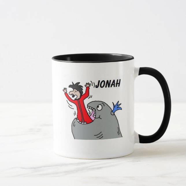 Jonah And The Whale Mug (Right)