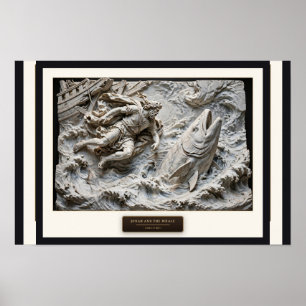 Jonah and the Whale — Renaissance Marble Poster
