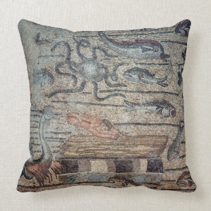 Jonah being Spat Out by the Whale, detail from a d Cushion